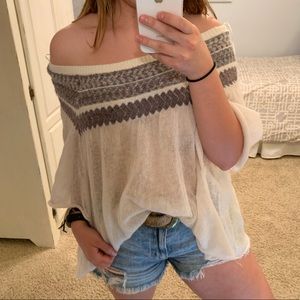 Free People Light weight sweater